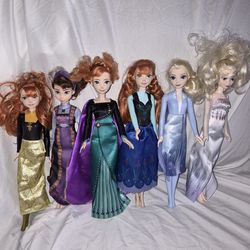 Disney's Frozen barbie dolls bundle