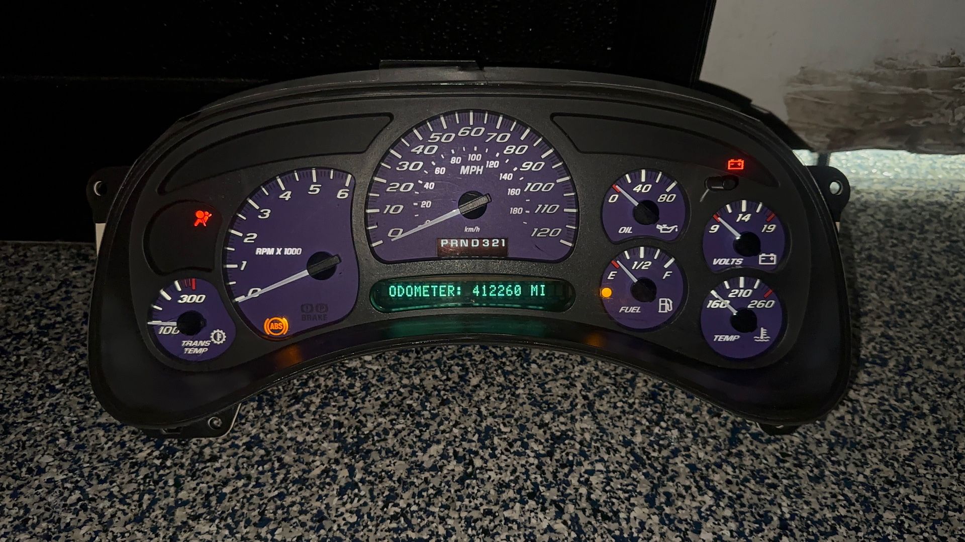 Custom Purple Cluster