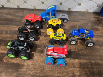 Assorted Toy Trucks