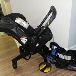 Doona Infant Car Seat And Stroller Midnight Edition 