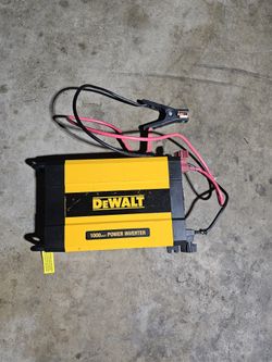 Dewalt 1,000 Watt Inverter $100
