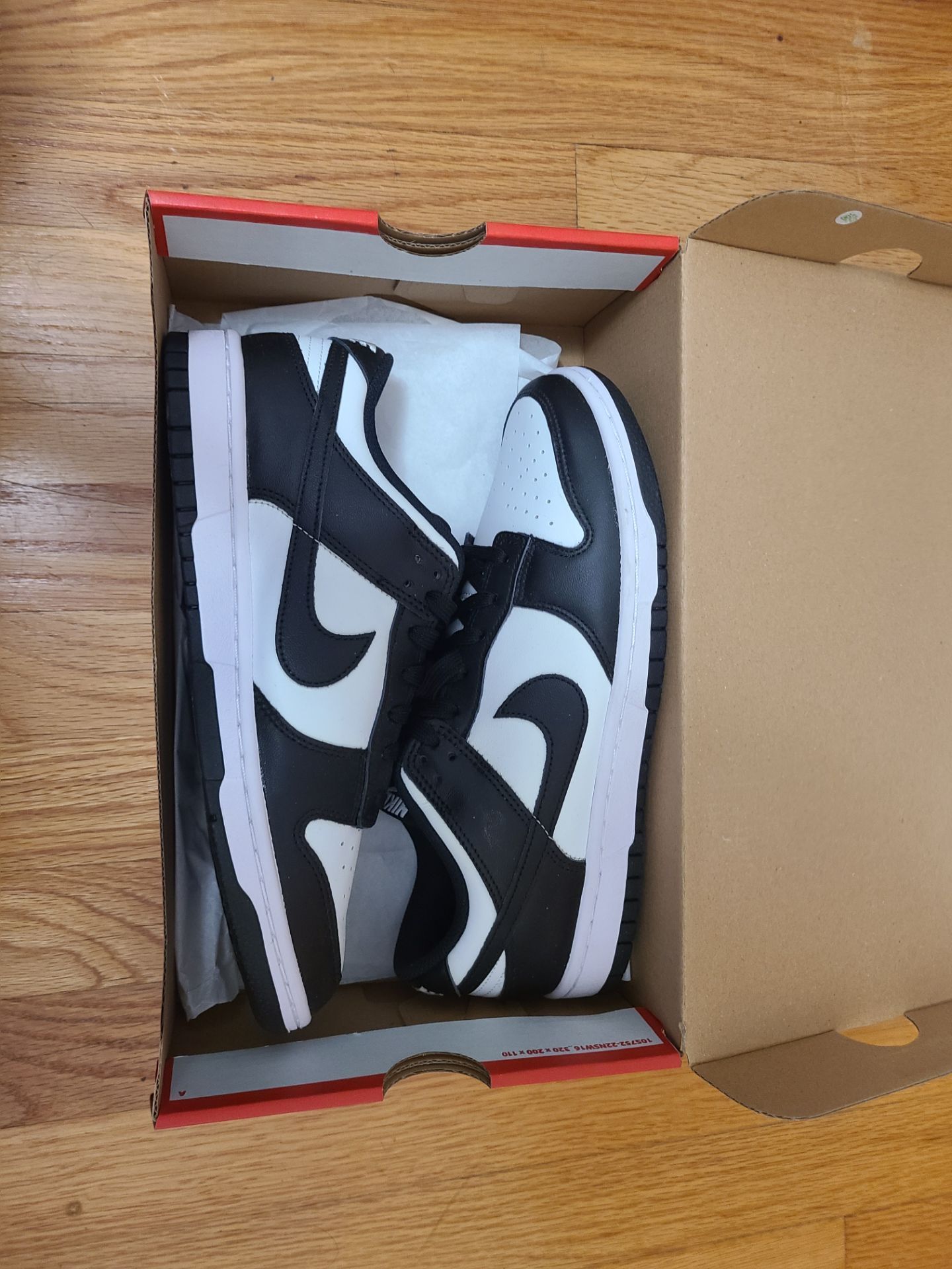 Nike panda dunks size 8.5 men 10 women