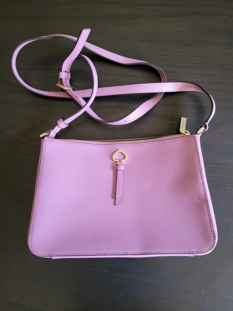 Kate Spade Adela Lavender Crossbody Bag