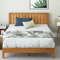 Brand new Zinus solid wood full size bed cost $300 Amazon