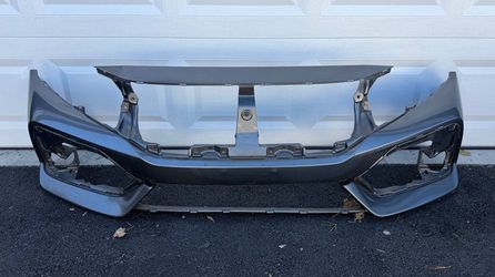 GRAY HONDA CIVIC 2016 2017 2018 2019 2020 2021 HATCHBACK FRONT BUMPER