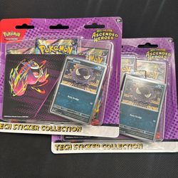 Pokémon Gastly AH Tech Stickers Available