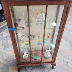 Curio Cabinet Very Antique