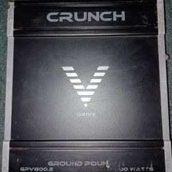 Crunch GPV800.2 800 Watts Ground Pound Amplifier 