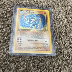 Machamp, Holo First Edition