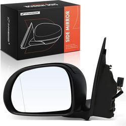 A-Premium Driver Side Power Door Mirror - Compatible with Fiat 500L 2014-2020 - Heated Manual Folding Black Outside Rear View Mirror Specifications]: 