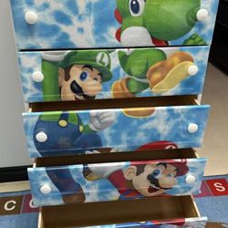 Mario Bro. 5 Drawer Dresser 