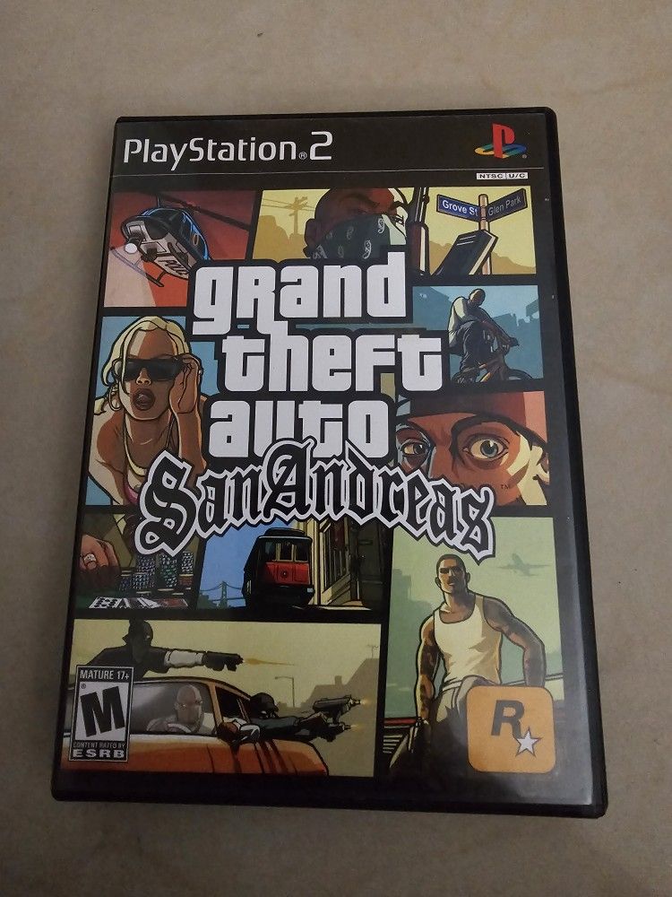 Gta San Andreas Ps2