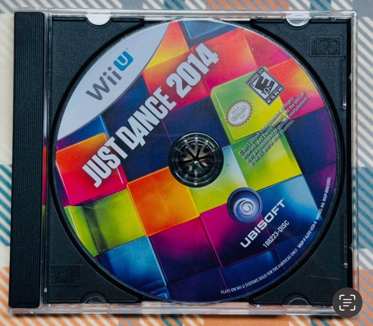 Just Dance 2014 (Nintendo Wii U, 2013) Disc Only Tested/Works Fast Shipping