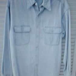 Denim long sleeve shirt