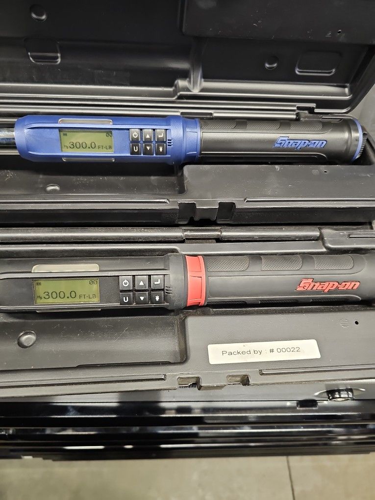 Snap on Tools 1/2 Digital Angle Torque Wrench Quick Release ATECH3NQ300B