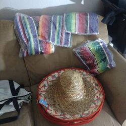 Cinco De Mayo Decor And 10 Sobreros