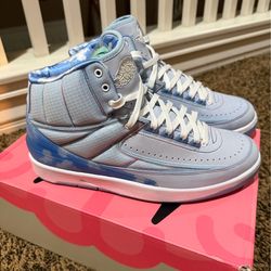 Jordan retro 2 j balvin size 10