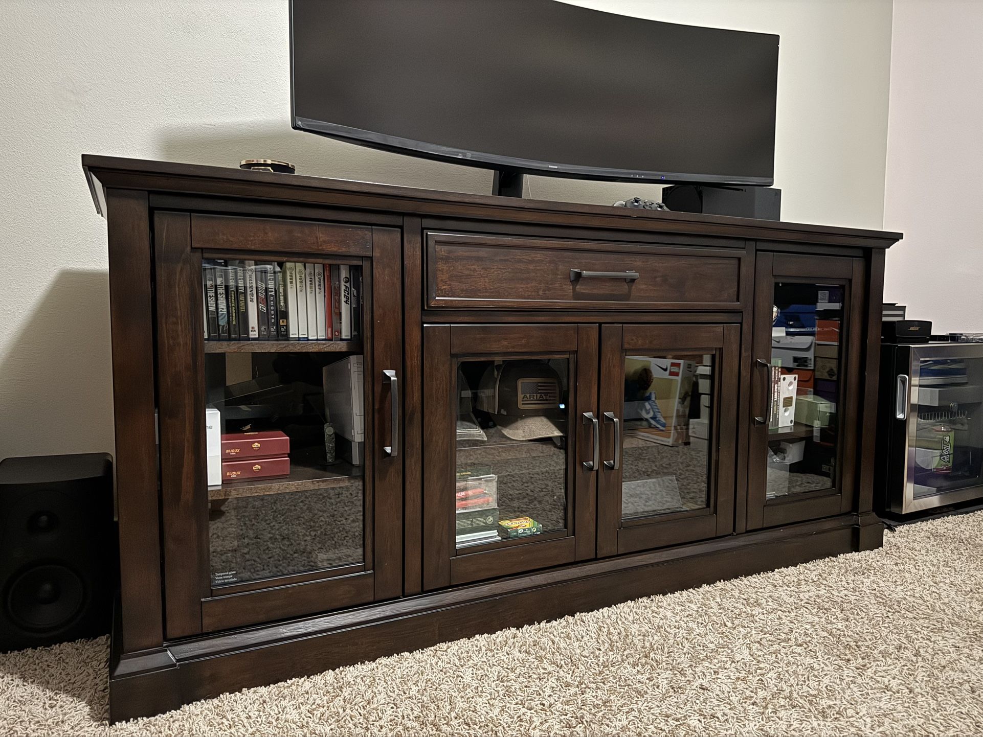 Costco Entertainment Media Cabinet