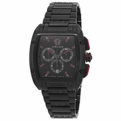 Versace Dominus Chronograph Quartz Black Dial Men's Watch