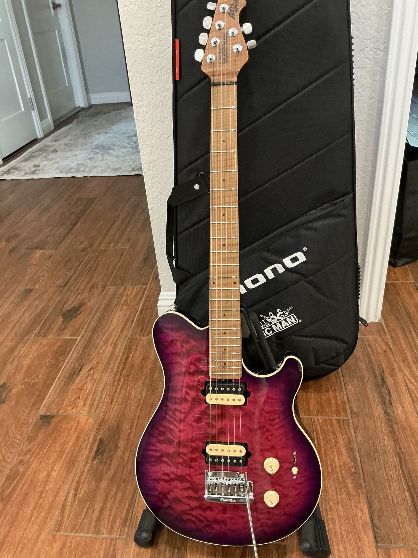 MUSIC MAN SUPER SPORT H H GUITAR W TREMOLO