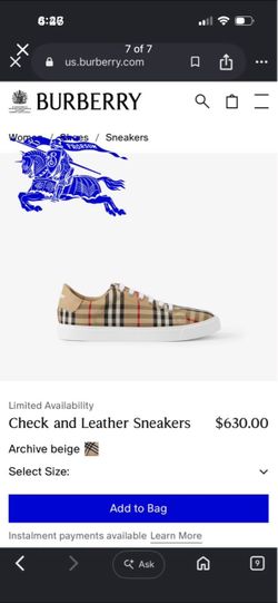 Women’s Burberry shoes