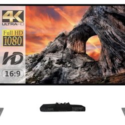 100 Inch Projector Screen With Stand