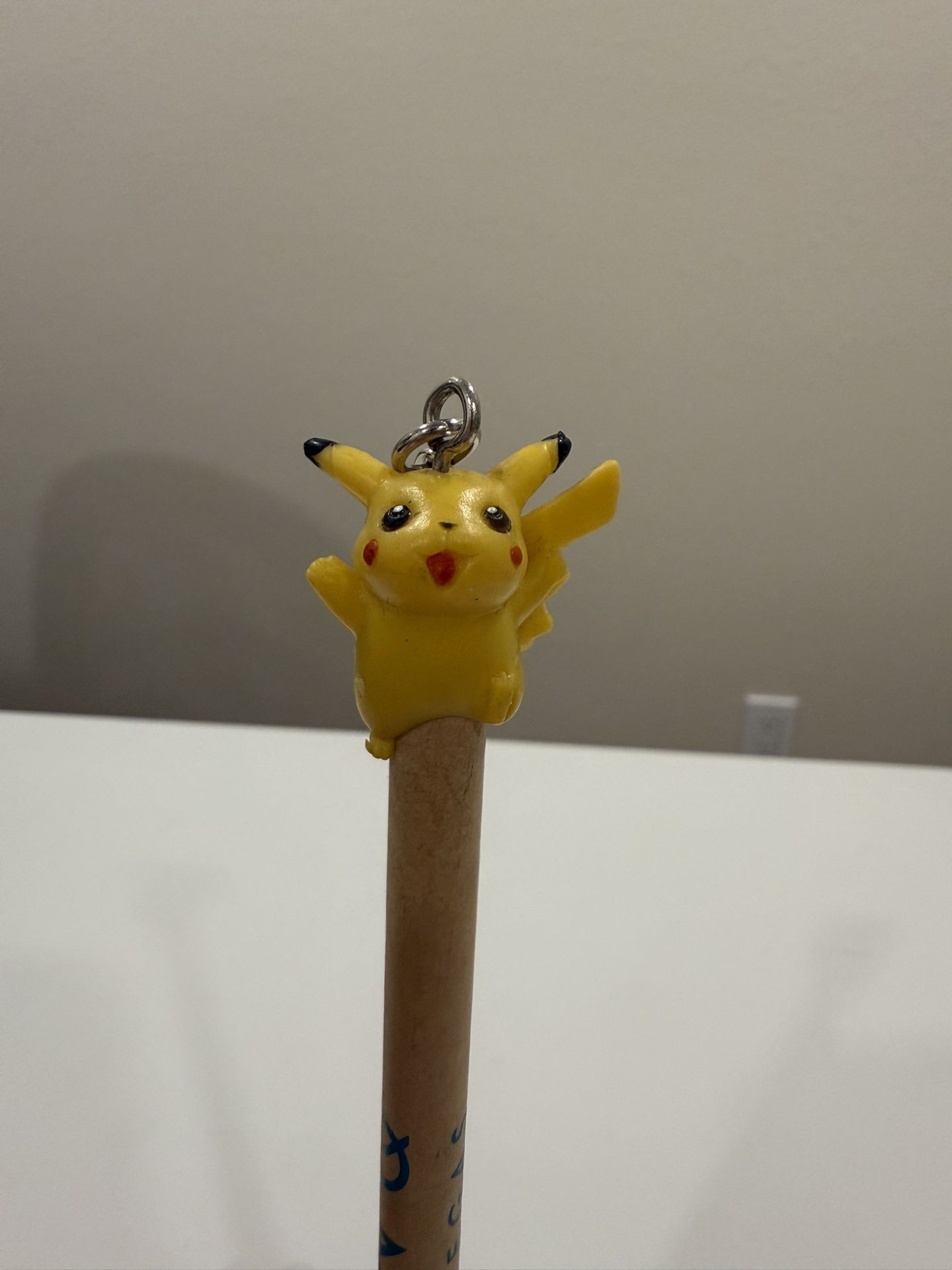 Vintage Pokemon - Pikachu PVC Keychain Figure  - Assorted - Rare Vintage Pokemon Pencil Topper Figure 90's