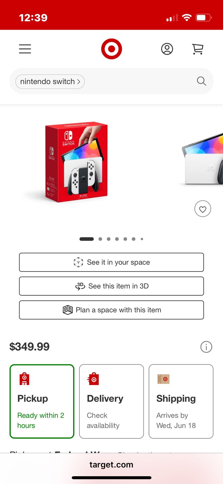 Nintendo Switch Oled
