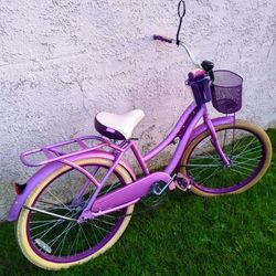 Women's huffy nel lusso 24" Beach cruiser bike bicicleta basket