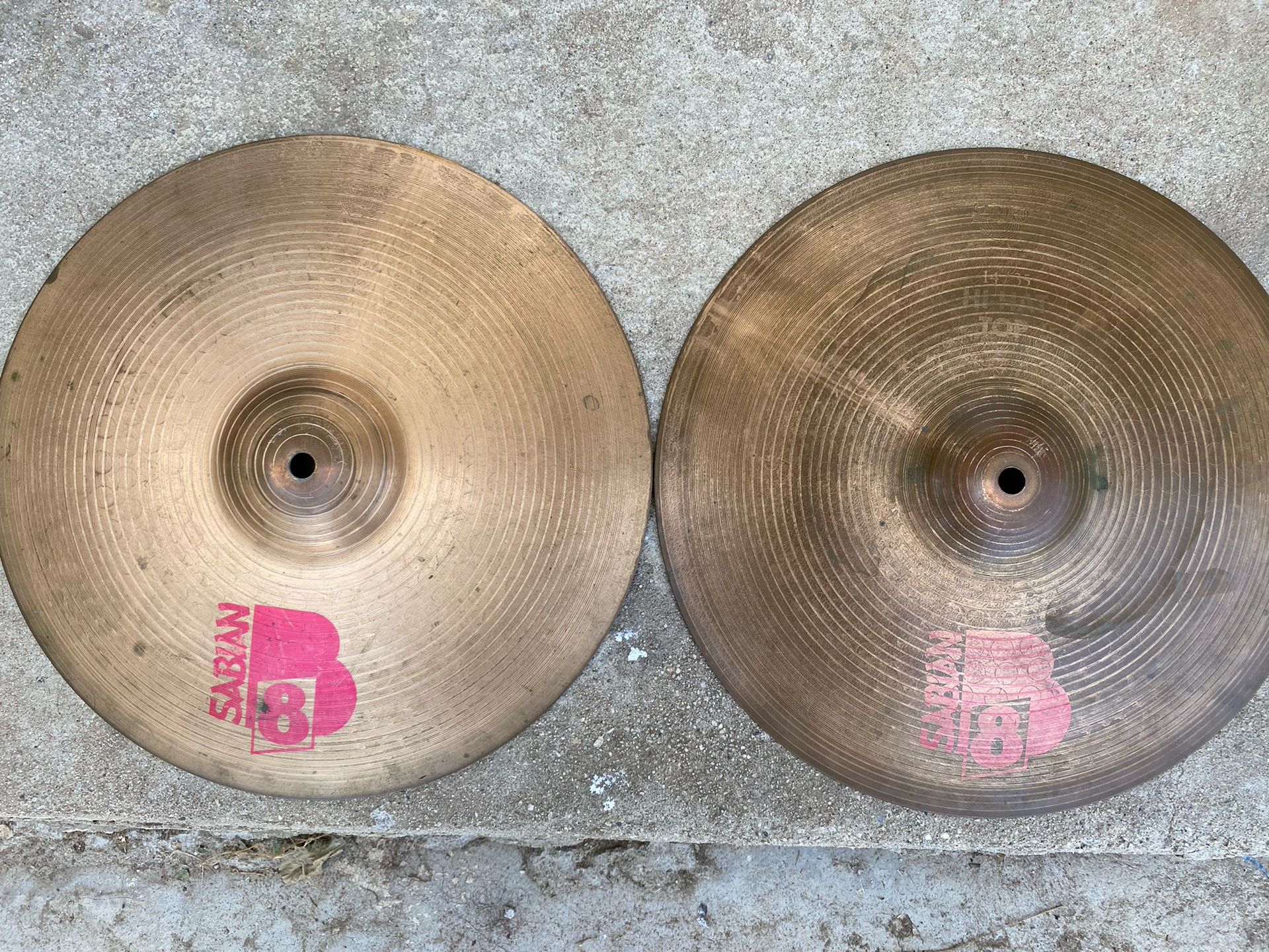 Sabian 8B Hi-Hat Cymbal Set 14/35