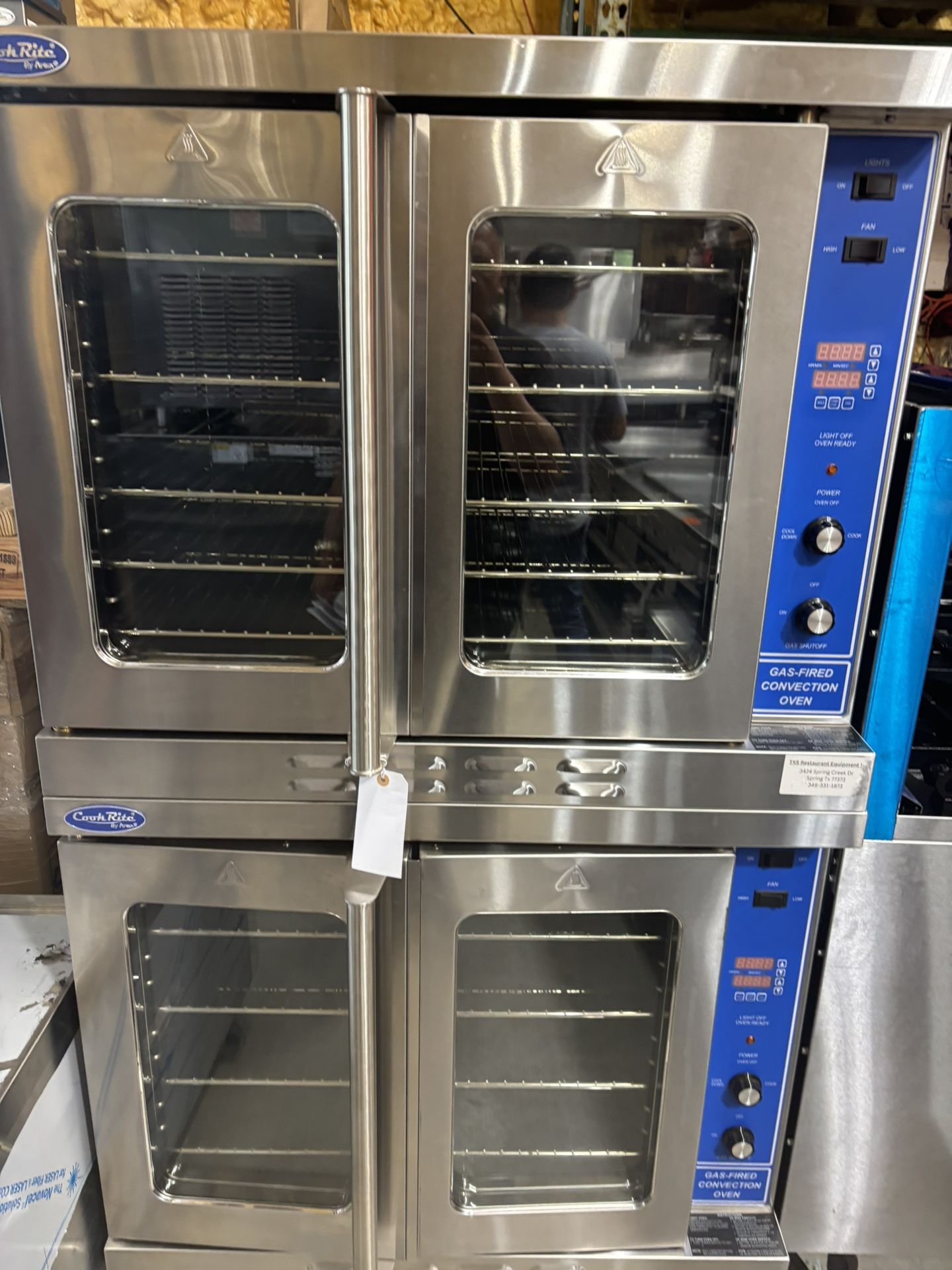 Double Convection Oven Propane