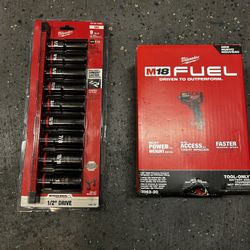 Milwaukee 1/2 Impact Driver Set
