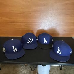New Era Los Angeles Dodgers baseball caps