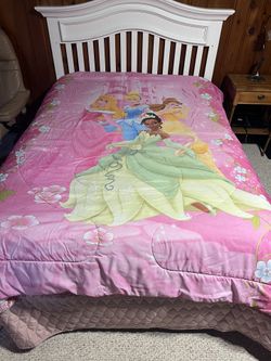Disney Princess Comforter Full Size 