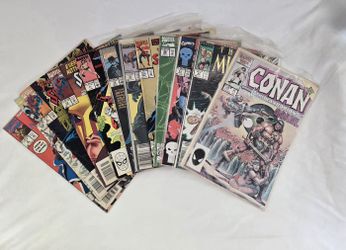 20 Count of Comic Books Retro Vintage