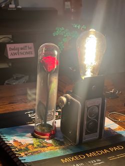 Kodak Duaflex II Vintage 1940s Camera Converted To Lamp 💡