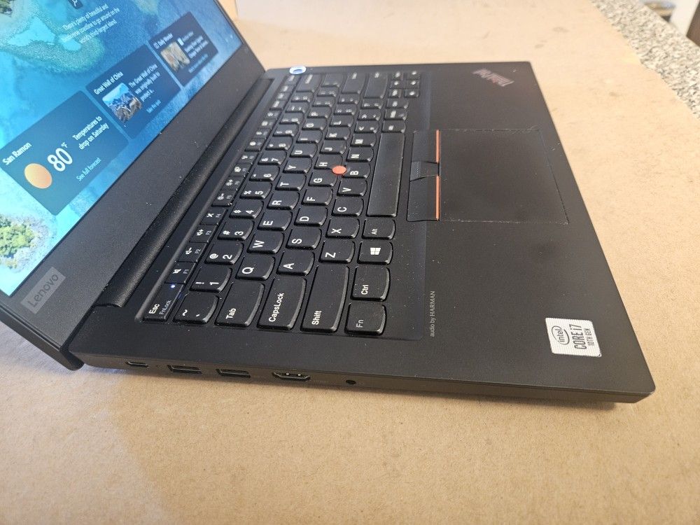 Lenovo ThinkPad E14 Laptop i7 16gb Ram 256gb SSD Drive 14" Screen