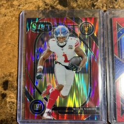 MALIK NABERS PANINI SELECT 24 ROOKIE LOT 
