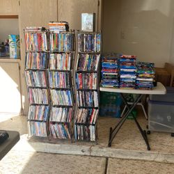DVD $2 Each Blueray $5 Each