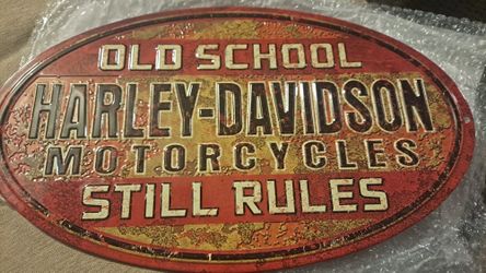 Embors Harley Davidson Sign