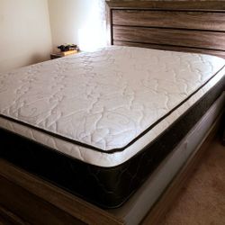 NEW QUEEN-SIZE PILLOW TOP MATTRESS AND BOX SPRING 🆕️