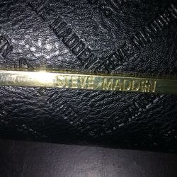 Steve Madden Black Tote Bag 