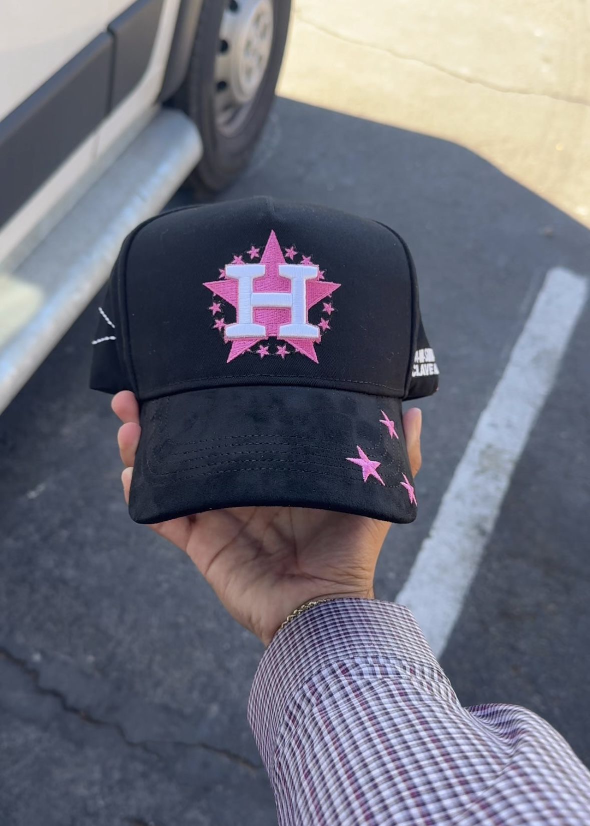 Dandy Hats X Junior H Clave Ali Sad Boyz Black Gorra Pink