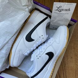 Nike SB Dunk Low White Gum size 8
