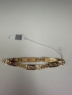 14Karat Gold Panther design Bracelet