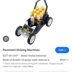 GREAT PRICE KRYLON PAVEMENT STRIPING MACHINE