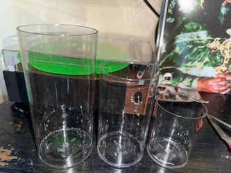 Plastic vases
