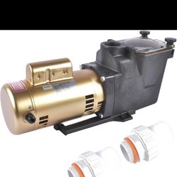Super Pool Pump 1 HP 230V Single Speed MSRP $530