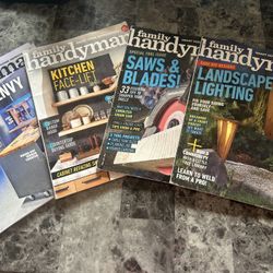 Handyman magazines
