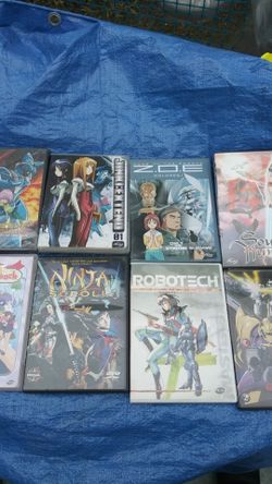 Anime dvds ....8 dvds